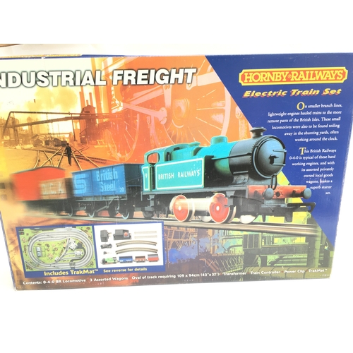 673 - A Boxed Hornby Industrial Freight Set.