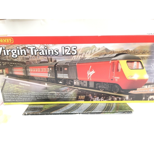 675 - A Boxed Hornby Virgin Trains 125 Set #R1023.