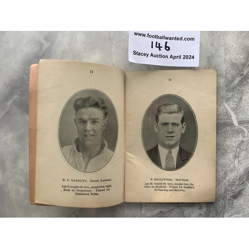 146 - 1927 - 1928 Tottenham Football Handbook: Excellent condition unwritten handbook.