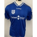 Greve ( Denmark ) Match Worn Football Shirt: Blue short sleeve number 3 ...