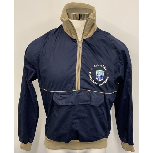 34A - 1982 Vancouver Whitecaps Player Issue Tracksuit Top: Awarded by Labbatts for Player of the Match to ... 