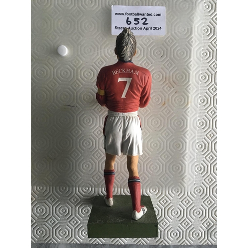 652 - 2002 David Beckham England World Cup Football Figure: 8 inch figure is incredibly accurate and lifel... 