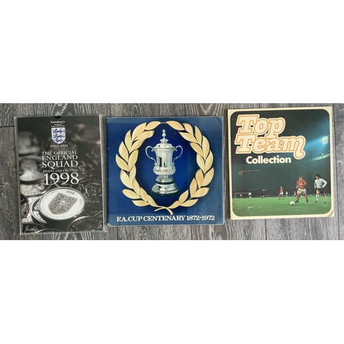 683 - Football Coin + Card Collection: All complete to include England Sainsburys 1998 medal collection, 1... 