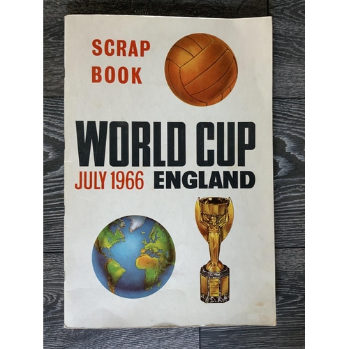 75 - 1966 World Cup England Fully Signed Scrapbook: Original World Cup scrapbook with each of the 22 Engl... 