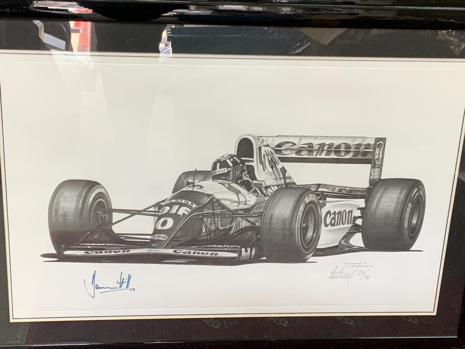 Peter Ratcliffe pencil signed Formula 1limited edition print ...