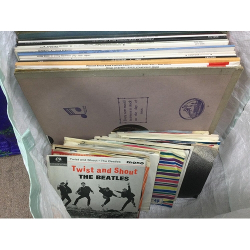 three-bags-of-lps-7inch-singles-and-eps-by-various-artists-comprising