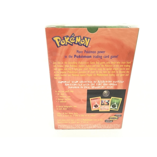 10 - A Boxed And Sealed Pokemon Bushfire Theme Deck.