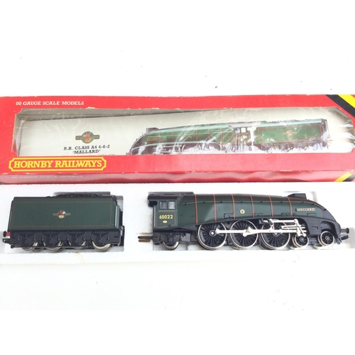 159 - 2 Boxed 00 Gauge Hornby Locos.a B.R Class 25 Bo-Bo Diesel Electric #R.068 and a B.R. Class A4 4-6-2 ... 