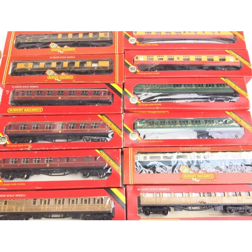 161 - A Collection Of Boxed Hornby 00 Gauge Coaches.