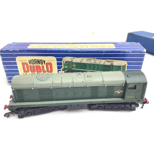 163 - 2 Boxed Hornby Duplo 3-Rail Locomotives. A Bo-Bo Diesel Electric Locomotive and a EDL BR Silver King... 