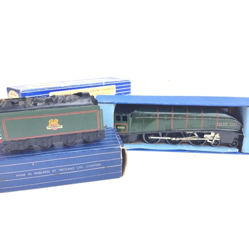 163 - 2 Boxed Hornby Duplo 3-Rail Locomotives. A Bo-Bo Diesel Electric Locomotive and a EDL BR Silver King... 