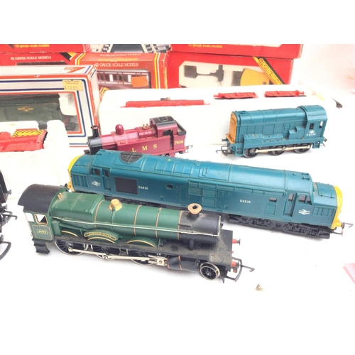 164 - A Collection of Boxed and Loose 00 Gauge. Including Rolling Stock. Points. A Turntable. Etc.