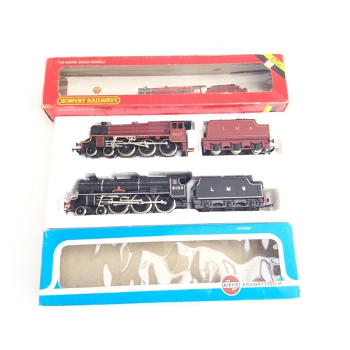 172 - A Boxed Hornby 00 Gauge L.M.S. Class 5 Loco and a Airfix Royal Scott #54120-0.