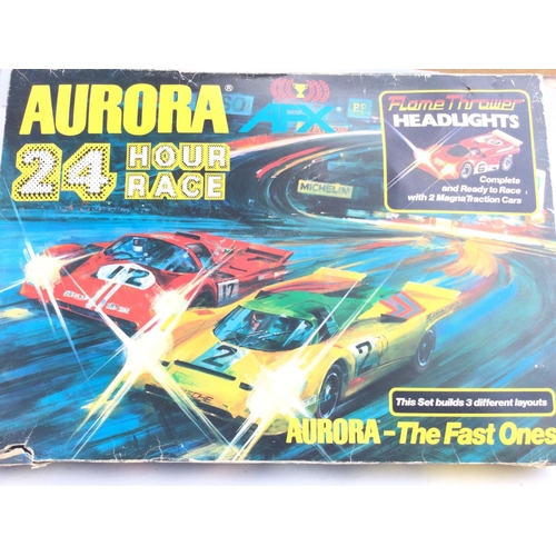 176 - A Boxed Aurora 24 Hours Race Set. No Reserve.