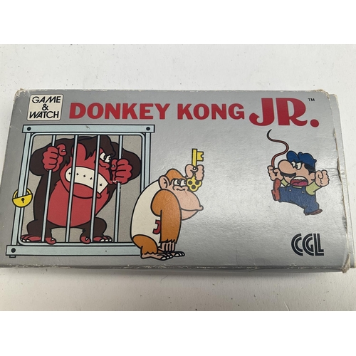 18 - A Boxed Nintendo Game and Watch Donkey Kong JR.