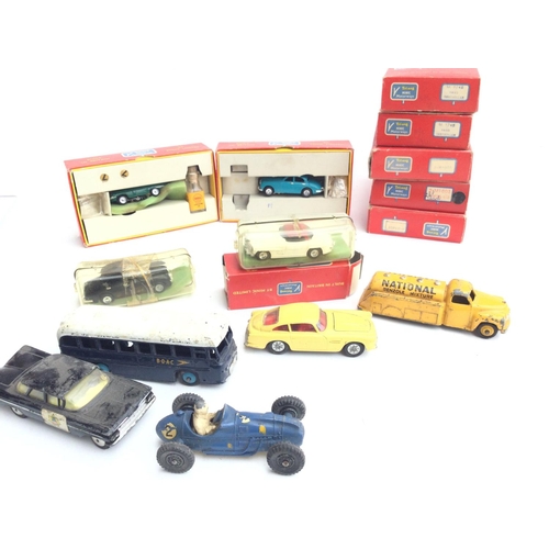 181 - A Collection of Minic Motorway Cars. Hand Controllers. A Collection of Matchbox Slot Cars Ideal for ... 