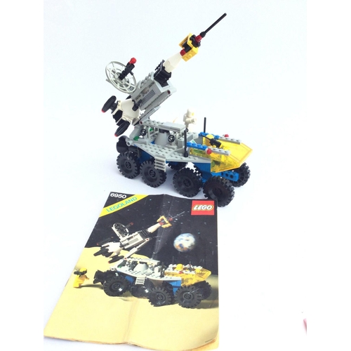 183 - A Built Lego Space Mobile Rocket Transport #6950.