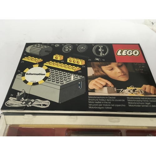 19 - Two sets of vintage Lego in original boxes..set 870 opened but complete..set 872 unopened and comple... 