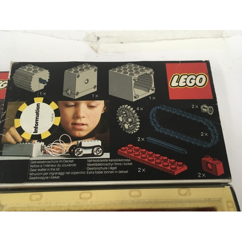 19 - Two sets of vintage Lego in original boxes..set 870 opened but complete..set 872 unopened and comple... 