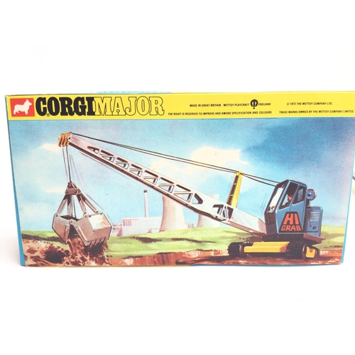 33 - A Boxed Corgi Major Priestman Boom Crane With Grab #1153.