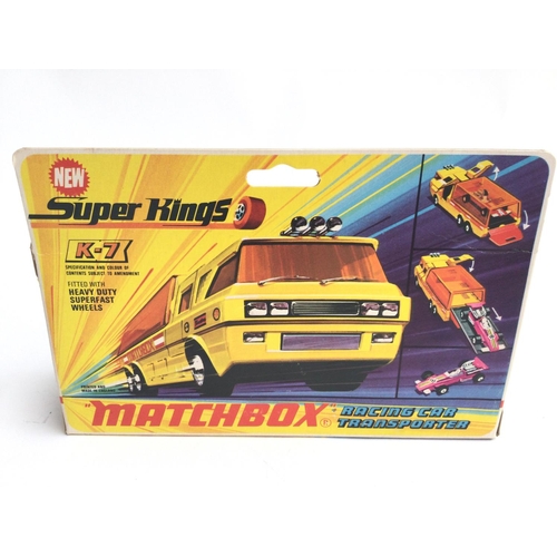 35 - A Boxed Matchbox Racing Car Transporter. K-7.