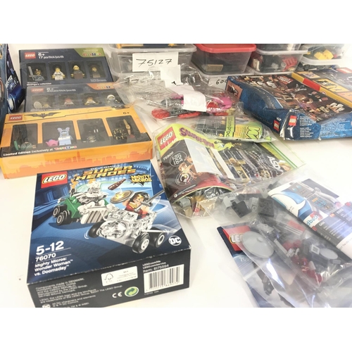 A collection of pre owned Lego sets ..some boxed some parts missing.