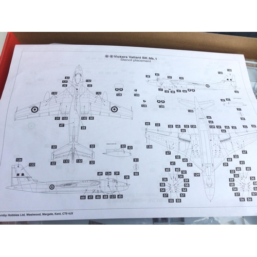 40 - A Boxed Airfix Vickers Valiant BK.MK.1. 1:72 Scale. No Reserve.