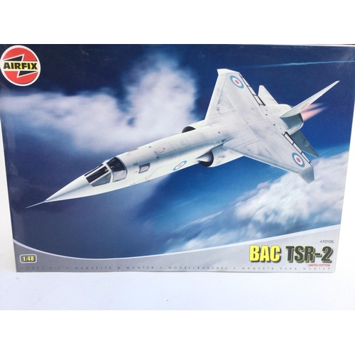 46 - A Boxed Airfix BAC TSR-2 Model Kit. 1:48 Scale. No Reserve.