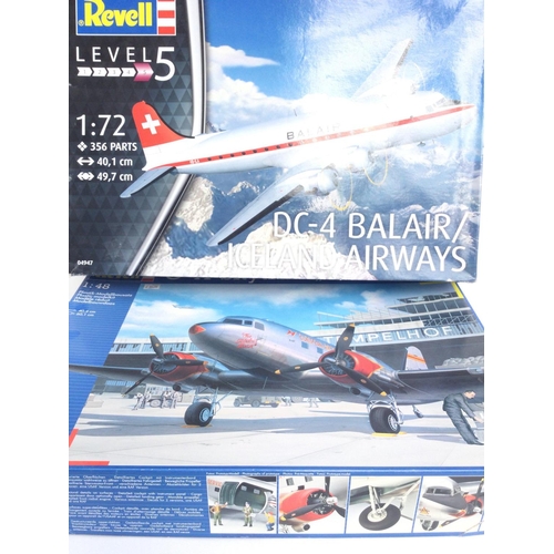 47 - A Boxed And Sealed Revell DC-4 model Kit #04947 and a C-47 Skytrain #04697. (2). No Reserve.