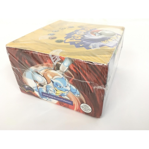 5 - A Rare Boxed Pokemon Forth Print U.K. Base Set Sealed Booster Box (Wizards Of The Coast 1999-2000) o... 