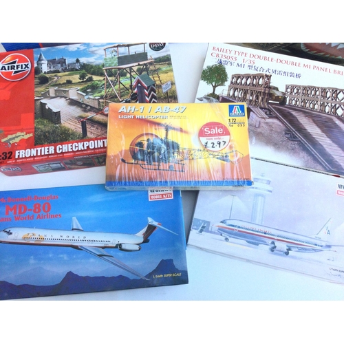 53 - A Collection ofVarious Boxed Model Kits including Revell. Airfix. Etc.