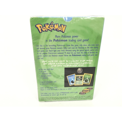 7 - A Boxed and Sealed Pokemon Overgrowth Theme Deck.