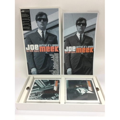 100 - A Joe Meek 'Portrait Of A Genius' CD long box.