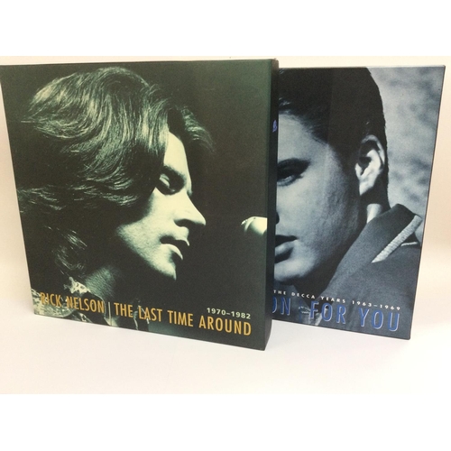 106 - Two Ricky Nelson multi CD box sets comprising 'The Decca Years 1963-1969' and 'The Last Time Around ... 