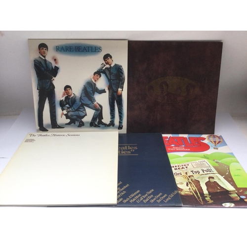 16 - Fifteen Beatles compilation LPs including 'Rock n Roll Music', 'The Beatles In Italy', 'The Savage Y... 