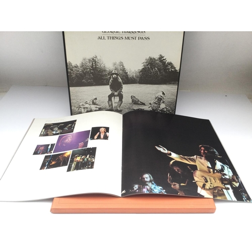 19 - Two early UK pressings of George Harrison LPs comprising 'All Things Must Pass' and 'The Concert For... 