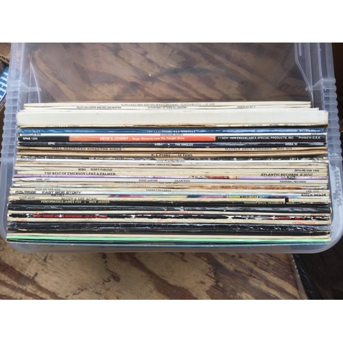 237 - A box of LPs and 12inch singles by various artists including The Smiths, Jesus & Mary Chain, Cream a... 