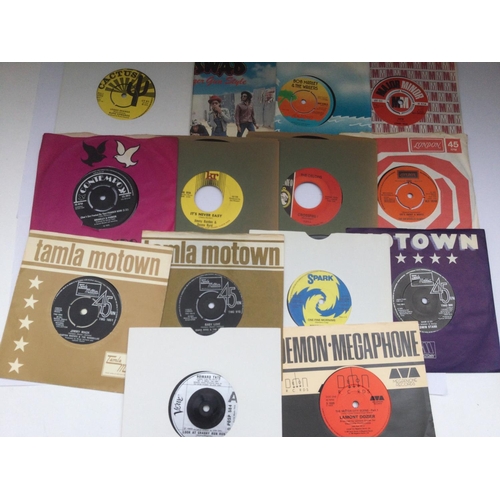 241 - A collection of reggae and soul 7inch singles by various artists including Bob Marley, Lee Scratch P... 