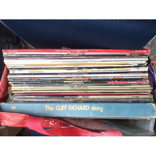 260 - A bag of LPs and 12inch singles by various artists including Neneh Cherry, Alexander O'Neal, Luther ... 