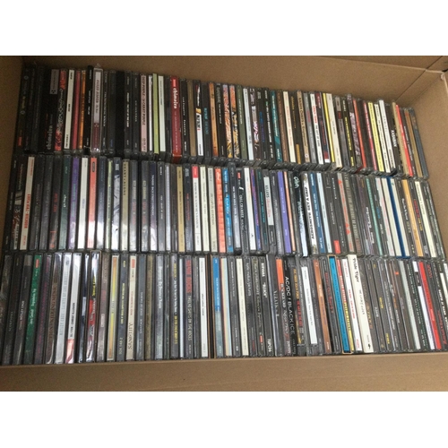 283 - Five boxes of CDs by various artists comprising The Ramones, Kasabian, Deep Purple, Slipknot, Iron M... 