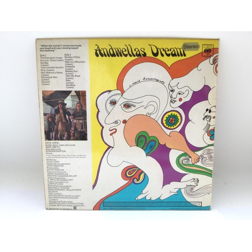 3 - A very rare first UK pressing of the 1969 'Love And Poetry' LP by Andwella's Dream. S 63673. Matrice... 