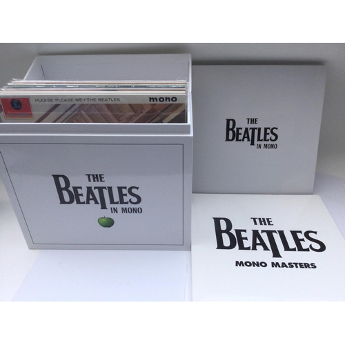 300 - The Beatles in Mono 11LP box set pressed on 180g vinyl complete with 108 page hardback book.