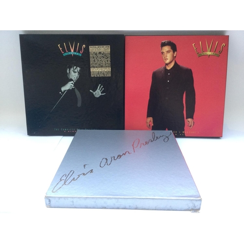 330 - Three Elvis Presley multi LP vinyl box sets comprising a limited edition 'From Nashville To Memphis'... 