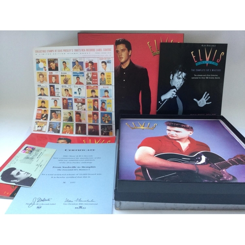 330 - Three Elvis Presley multi LP vinyl box sets comprising a limited edition 'From Nashville To Memphis'... 