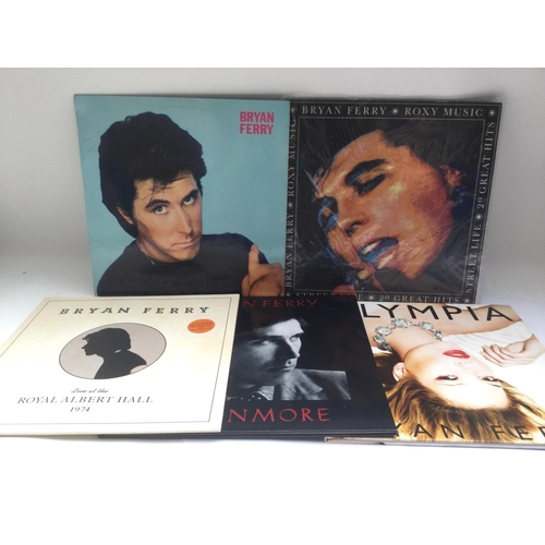 354 - Five Bryan Ferry LPs including a limited edition 200g pressing of 'Olympia', 'Avonmore', 'Live At Th... 