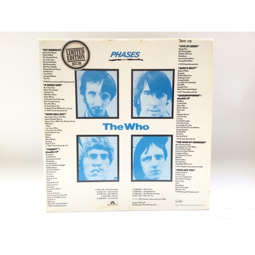 369 - A limited edition and numbered The Who 'Phases' 9LP box set.