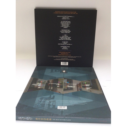 377 - Two Pink Floyd 180g vinyl box sets comprising 'Echoes' and 'Delicate Sound Of Thunder'.