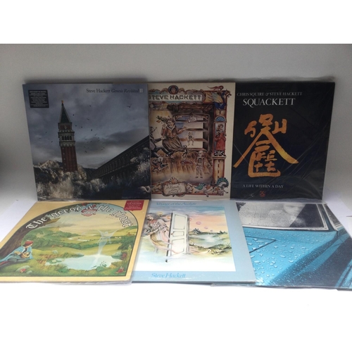 387 - Six Genesis related LPs comprising 'Genesis Revisited 2' by Steve Hackett, 'A Life Within A Day' by ... 