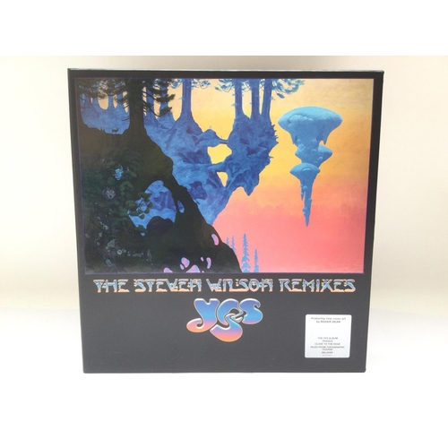 390 - A Yes 5LP vinyl box set 'The Steven Wilson Remixes'.