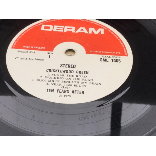 396 - Four Ten Years After LPs comprising first and early pressings of 'Ssssh', 'Cricklewood Green', 'Ston... 